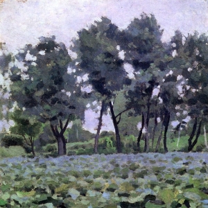 Капуста и ветлы, 1894