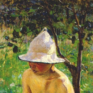 Мальчик в саду, 1898