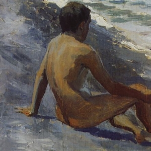 Мальчик на берегу моря, 1895