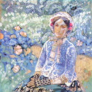 Женщина в голубом платье, 1903