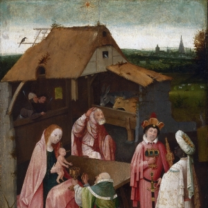 Поклонение волхвов (1475-1480) (Филадельфия, муз.Искусств)