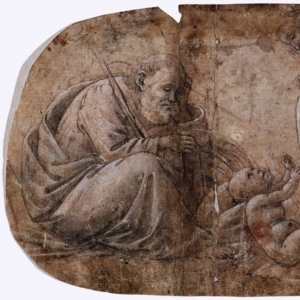 Поклонение младенцу (ок.1495)
