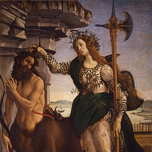 Паллада и кентавр (1482-1483) 