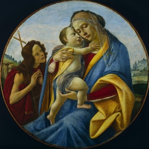 Мадонна с младенцем и юным Иоанном Крестителем
