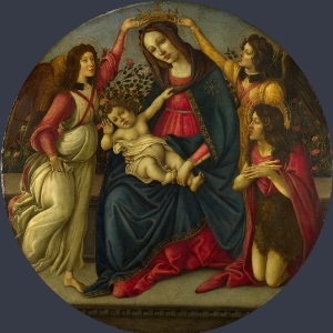 Мадонна с млад., св.Иоанном Крестит. и двумя ангелами (1490-1500) 