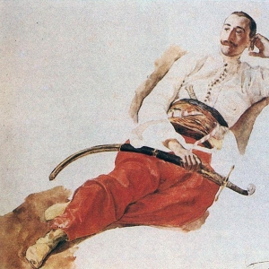 Портрет П.А.Чихачева. 1835