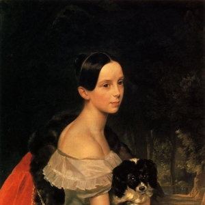 Портрет У.М.Смирновой. 1837-1840