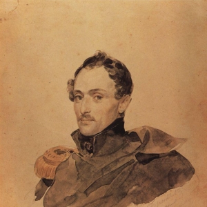 Портрет капитана А.М.Костиница. 1835