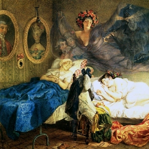Сон бабушки и внучки. 1829
