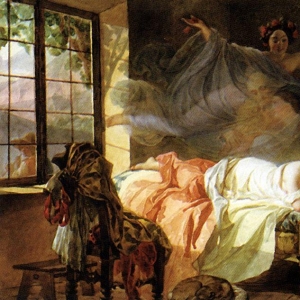 Сон молодой девушки перед рассветом. 1830-1833