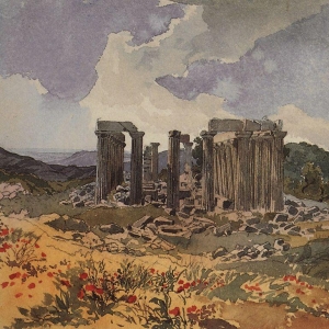 Храм Аполлона Эпикурейского в Фигалии. 1835