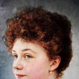 Бобров Виктор Алексеевич - Женский портрет 1898