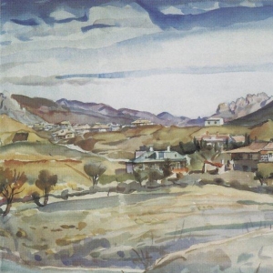 Крымский пейзаж2. 1930-е