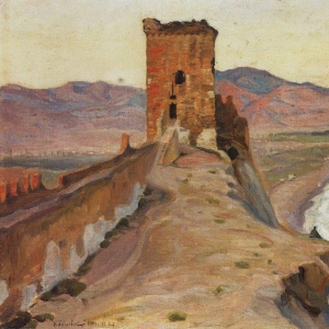 Консульская башня в Судаке. 1903