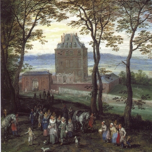 Вид Мариемонта с севера, 1611