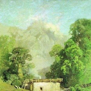 Крымский пейзаж. (1871-1873)