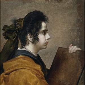 Портрет Хуаны Пачеко, жены художника, в образе Сивиллы