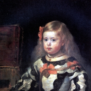 Портрет принцессы Марии Маргариты, дочери Филиппа IV 