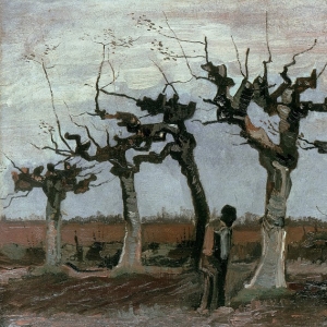 104. Ван Гог - Пейзаж с подстриженными ивами