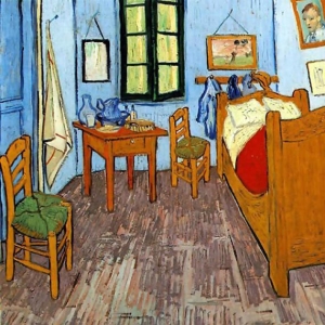 140. Ван Гог - Спальня в Арле