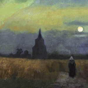 142. Ван Гог - Старая башня на закате
