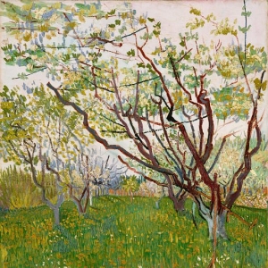 157. Ван Гог - Цветущий сад 2