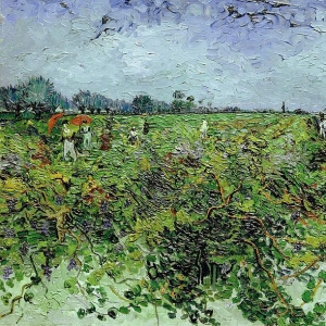 54. Ван Гог - Зеленые виноградники