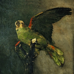 55. Ван Гог - Зеленый попугай