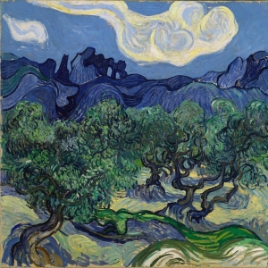 91. Ван Гог - Оливковые деревья
