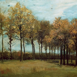 93. Ван Гог - Осенний пейзаж