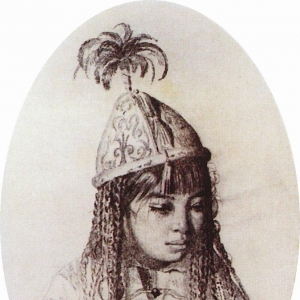 Киргизская девушка