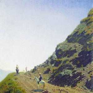 Кочевая дорога в горах Алатау