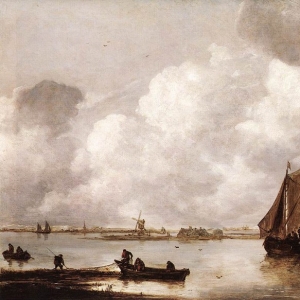 Ян ван Гойен - Море у Харлема