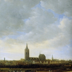Ян ван Гойен - Вид на Гаагу