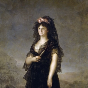 Агустин Эстеве -и-Маркес. Мария Луиза де Бурбон-Парма, королева Испании, в мантилье