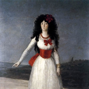 Портрет герцогини Альба (белая герцогиня)