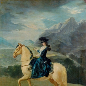 Конный портрет Марии Терезы Валлабриджа