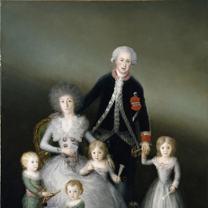 Герцог и герцогиня Осуна со своими детьми