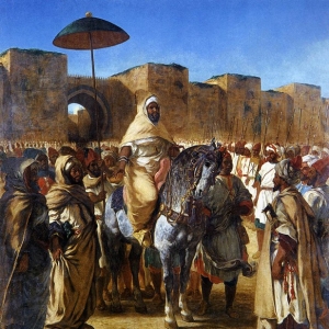 Эжен Делакруа - Султан Марокко и его свита