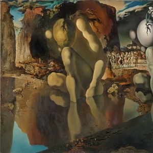 32. Сальвадор Дали – Метаморфозы Нарцисса 1937