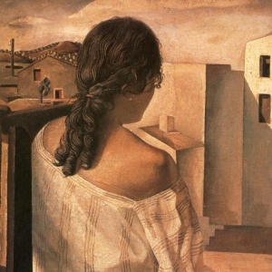 33. Сальвадор Дали – Молодая женщина, увиденная со спины 1925 Содомское