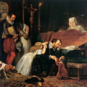 Антон ван Дейк - Рубенс, горюющий по своей супруге