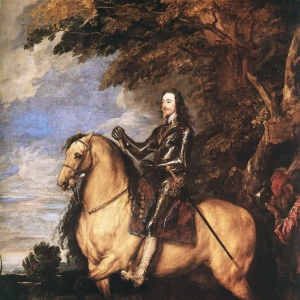 Антон ван Дейк - Конный портрет Карла I, английского короля