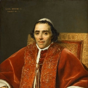 Давид Жак Луи - Портрет папы Пия VII