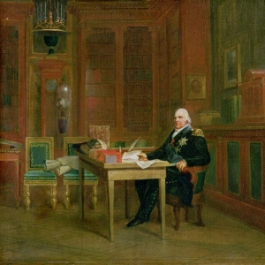 Людовик XVIII (1755-1824) в Тюильри