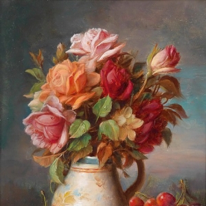 133. Ханс Зацка – Розы и вишни