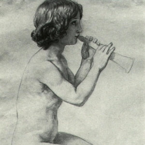 Мальчик, играющий на флейте