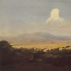 120. Куинджи Архип – Облако над горной долиной. 1898-1908
