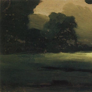 136. Куинджи Архип – Поляна в лесу. Туман. 1898-1908