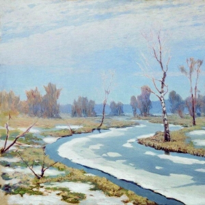 154. Куинджи Архип – Ранняя весна. 1890-1895